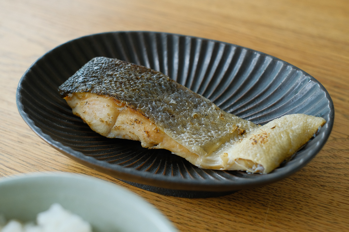 北海道産鮭の塩焼セット